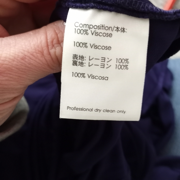 PHILLIP LIM 3.1 Purple Ruched Long Sleeve Dress - Picture 3 of 6